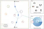 Local Collision Avoidance for Unmanned Surface Vehicles based on an End-to-End Planner with a LiDAR Beam Map